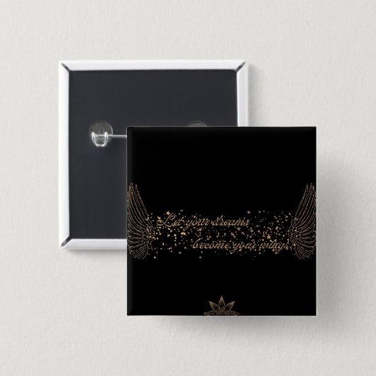 Dream Wings Button (Voorkant /achterkant)