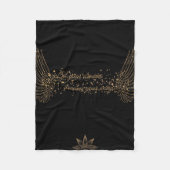 Dream Wings Fleece Deken (Voorkant)