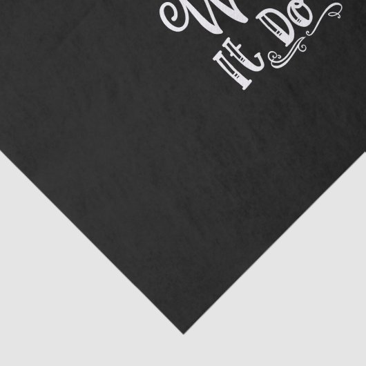 Dream Wish It Do It Tissuepapier (Detail)