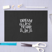 Dream Wish It Do It Tissuepapier (Craft)