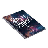 Dream with Purpose- Cosmic Intention Notebook Notitieboek (Rechterzijde)