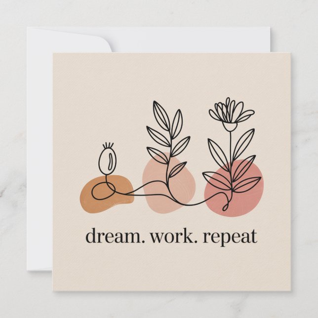 Dream. Work. Repeat (Voorkant)