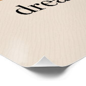 Dream. Work. Repeat Perfect Poster (Hoek)