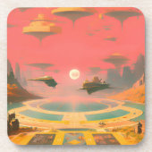 Dream World Bier Onderzetter (Voorkant)