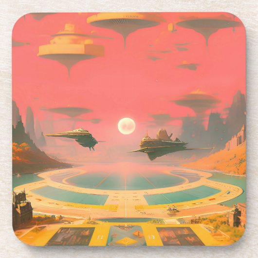 Dream World Bier Onderzetter (Voorkant)