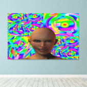 Dream World Canvas Afdruk (Insitu (Houten vloer))