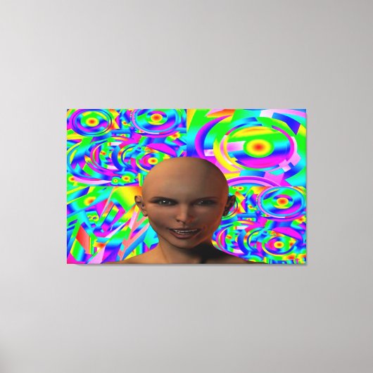 Dream World Canvas Afdruk (Voorkant)