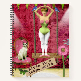 Dream World  Funky Ballerina Bullet Journal Notitieboek