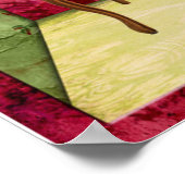 Dream World Funky Ballerina Veranderde Kunst Poster (Hoek)