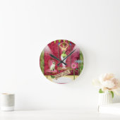 Dream World  Funky Ballerina Veranderde Kunst Ronde Klok (Huis)