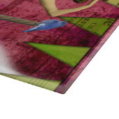 Dream World  Funky Ballerina Veranderde Kunst Snijplank (Hoek)