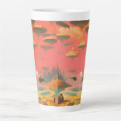 Dream World Latte Mok (Voorkant)