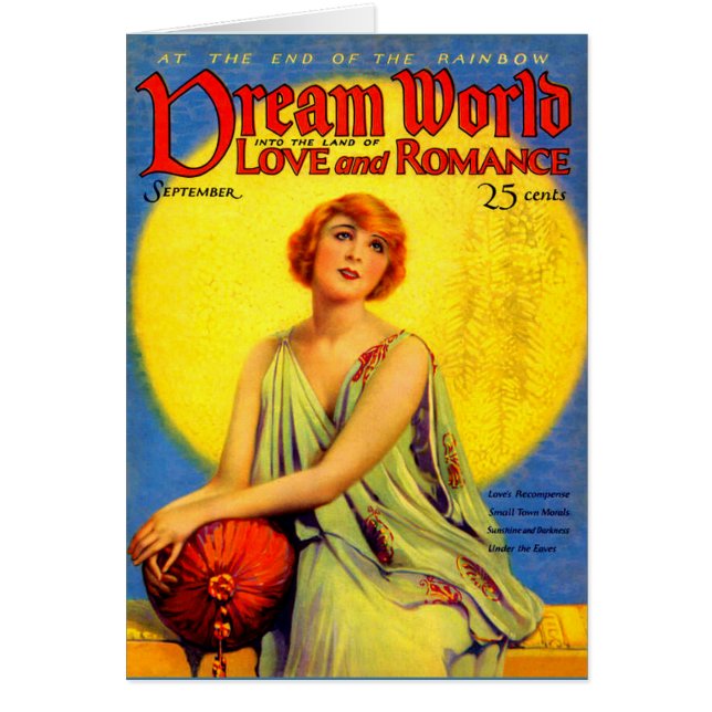 Dream World magazine cover in 1920s (Voorkant)