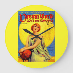 Dream World magazine cover in 1920s Grote Klok