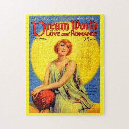 Dream World magazine cover in 1920s Legpuzzel (Verticaal)