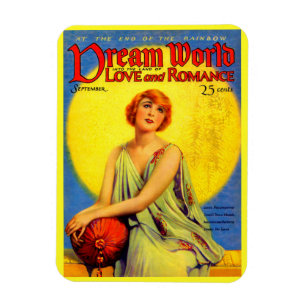 Dream World magazine cover in 1920s Magneet