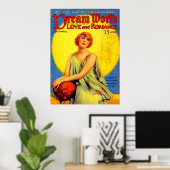 Dream World magazine cover in 1920s Poster (Thuiskantoor)