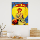 Dream World magazine cover in 1920s Poster (Keuken)