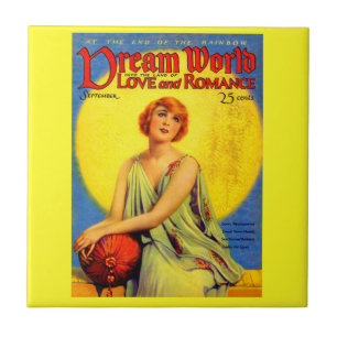 Dream World magazine cover in 1920s Tegeltje