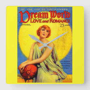 Dream World magazine cover in 1920s Vierkante Klok