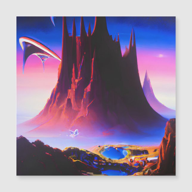 Dream World olieverfschilderij (Voorkant)