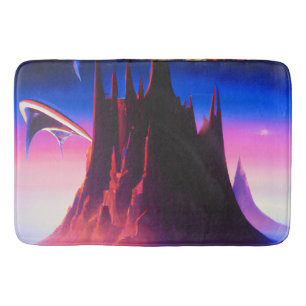 Dream World olieverfschilderij Badmat