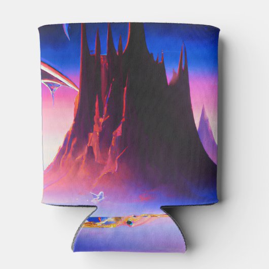 Dream World olieverfschilderij Blikjeskoeler (Achterkant)