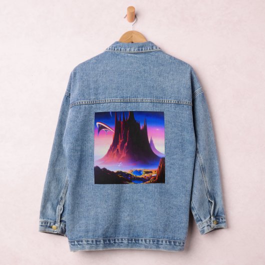 Dream World olieverfschilderij Denim Jacket (Hangar)