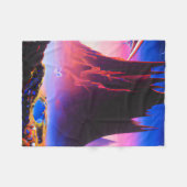 Dream World olieverfschilderij Fleece Deken (Voorkant (Horizontaal))