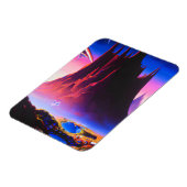 Dream World olieverfschilderij Magneet (Linkerzijde)