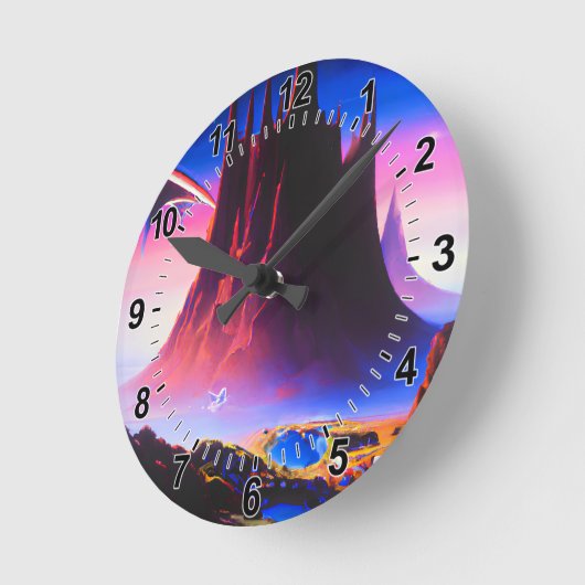 Dream World olieverfschilderij Ronde Klok (Hoek)