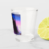 Dream World olieverfschilderij Shot Glas (Rechts)