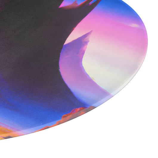 Dream World olieverfschilderij Snijplank (Hoek)