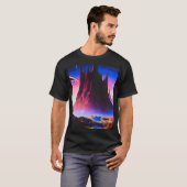 Dream World olieverfschilderij T-shirt (Voorkant volledig)