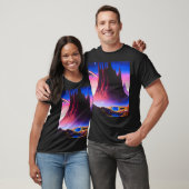 Dream World olieverfschilderij T-shirt (Unisex)