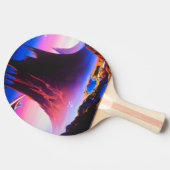 Dream World olieverfschilderij Tafeltennisbatje (Zijkant)