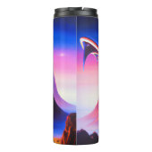 Dream World olieverfschilderij Thermosbeker (Achterkant)