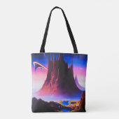 Dream World olieverfschilderij Tote Bag (Achterkant)