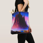 Dream World olieverfschilderij Tote Bag (Dichtbij)
