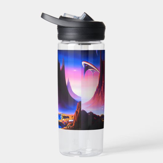 Dream World olieverfschilderij Waterfles (Rechts)