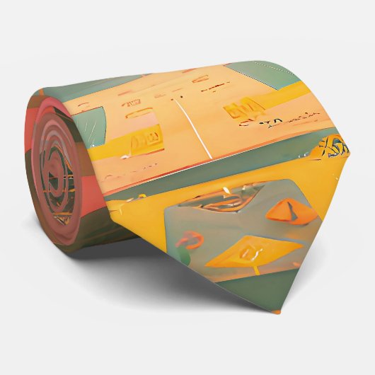 Dream World Stropdas (Opgerold)