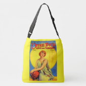 Dream World-tijdschriftenafdruk 1920s Crossbody Tas (Achterkant)