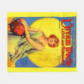 Dream World-tijdschriftenafdruk 1920s Fleece Deken (Voorkant (Horizontaal))