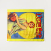 Dream World-tijdschriftenafdruk 1920s Wandkleed (Voorkant (horizontaal))