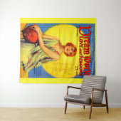 Dream World-tijdschriftenafdruk 1920s Wandkleed (In Situ (horizontaal))