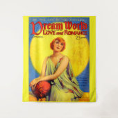 Dream World-tijdschriftenafdruk 1920s Wandkleed (Voorkant)