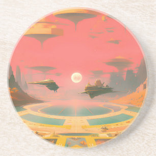 Dream World Zandsteen Onderzetter