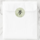 Dream - Yume Ronde Sticker (Tas)