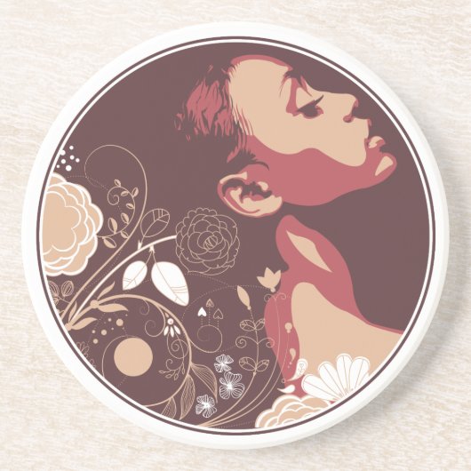 Dream Zandsteen Onderzetter (Voorkant)