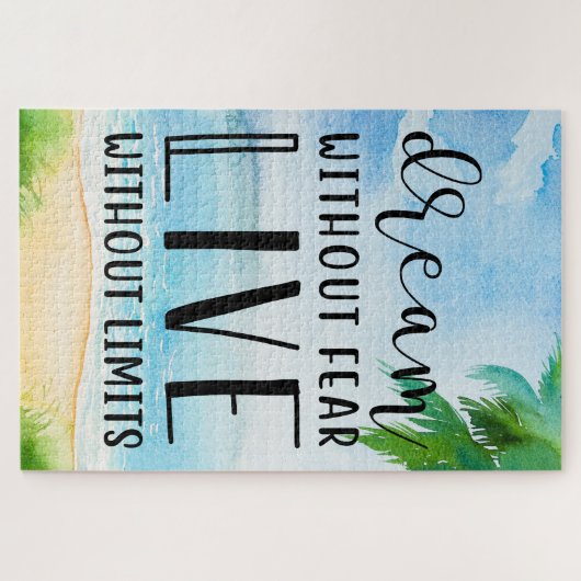 Dream zonder angst legpuzzel (Horizontaal)